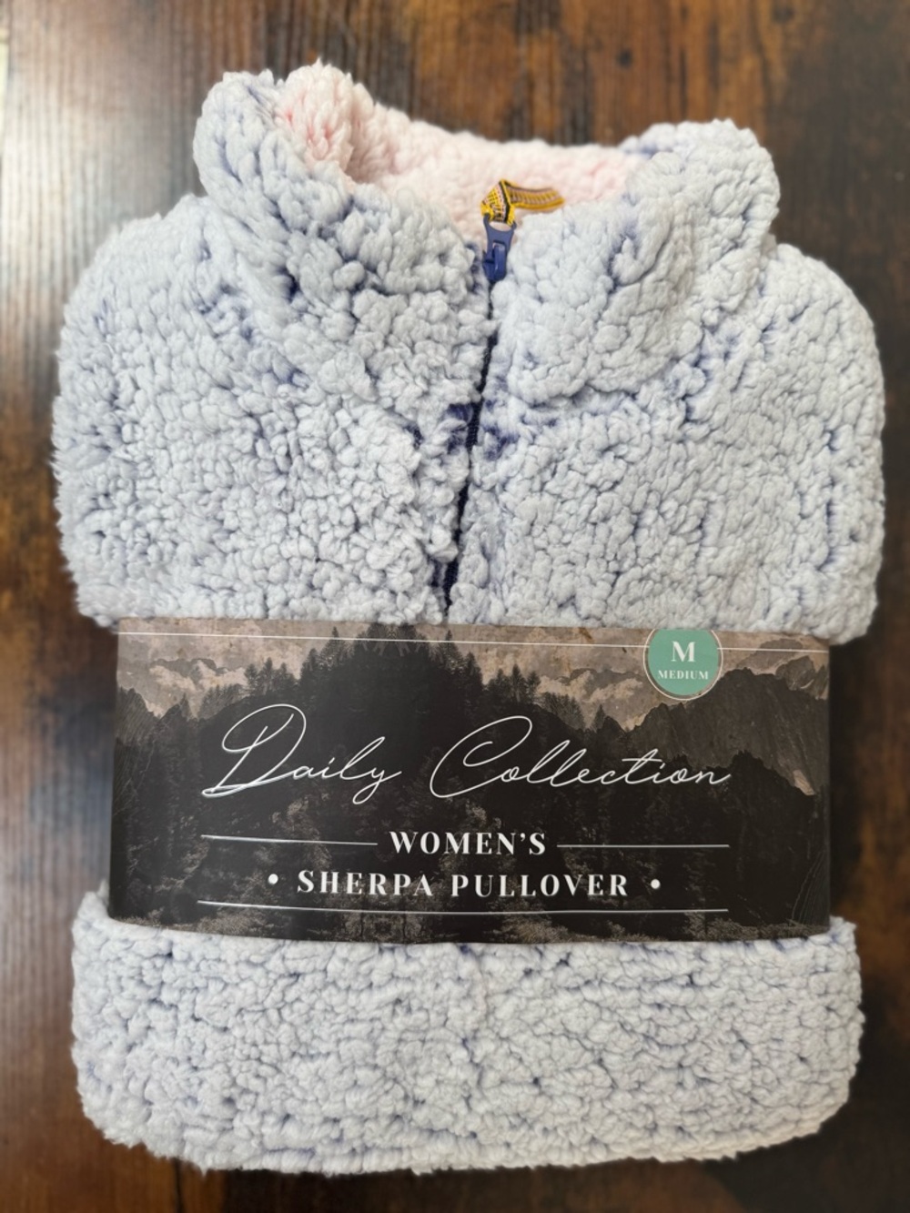 NWT Daily Collection Women’s Sherpa Pullover - Light Violet
